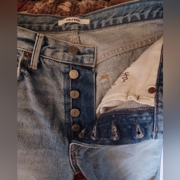 🍒 GRLFRND Karolina Side Stripe Denim Jeans - Picture 5 of 8